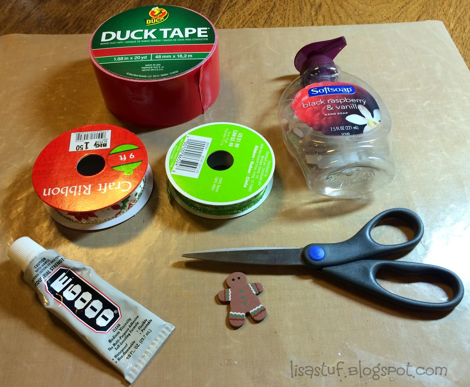 StuffnSuch By Lisa Duck Tape Soap Dispenser