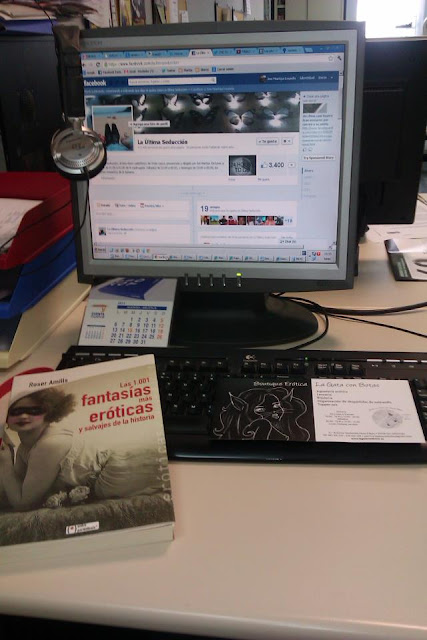 Clipping de 'Las 1001 fantasías más eróticas y salvajes de la historia' actualizado a 30 de septiembre 2012 - Roser Amills, escritora mallorquina