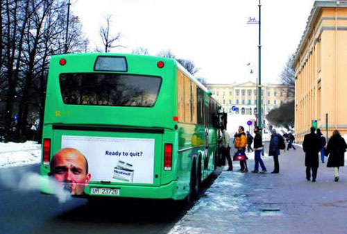 Bus exhaus Illusion Bus exhaus Illusion