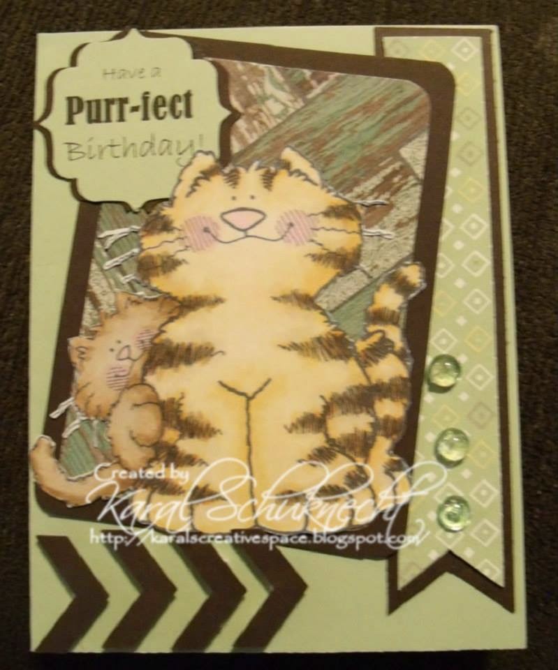 Eureka Stamps Eureka Stamps Challenge 129 Birthday Cards