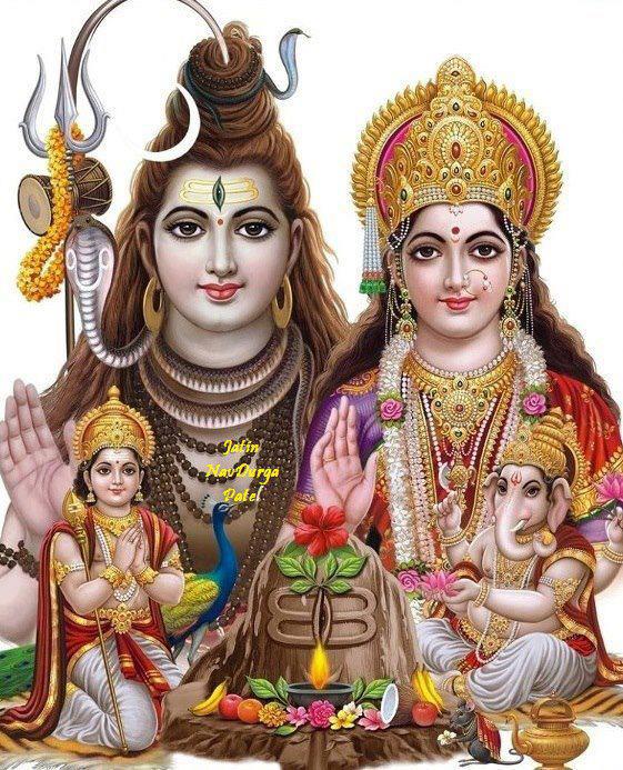 Cupids Pic Jai Bhle Baba Shiv Gauri Ganesh