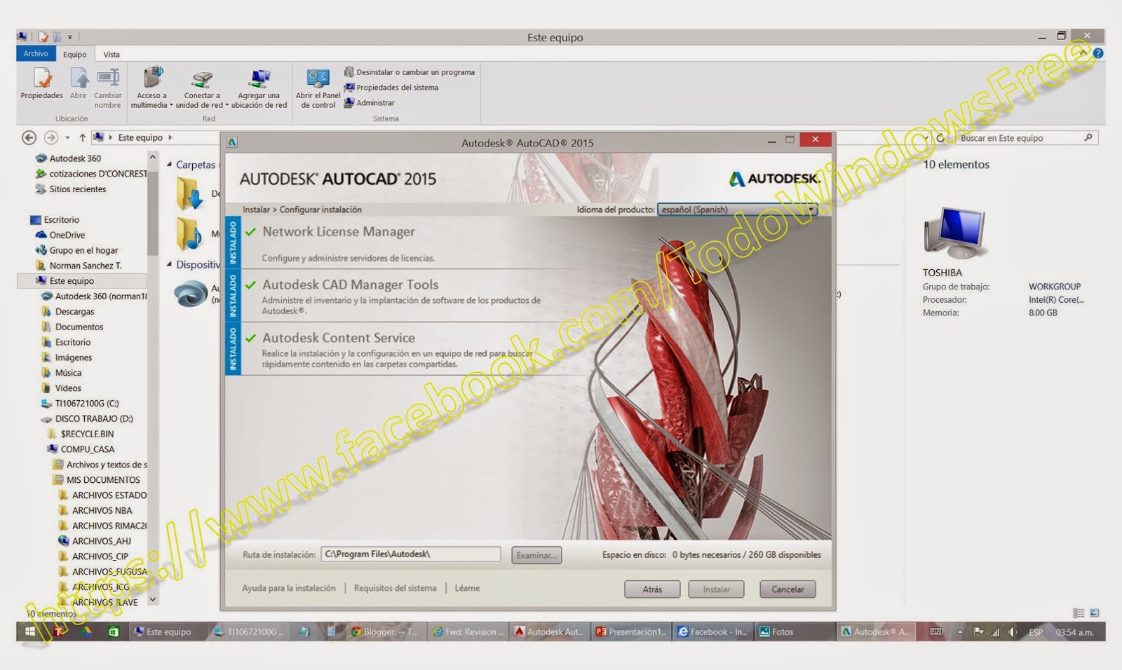 como crackear autocad 2014