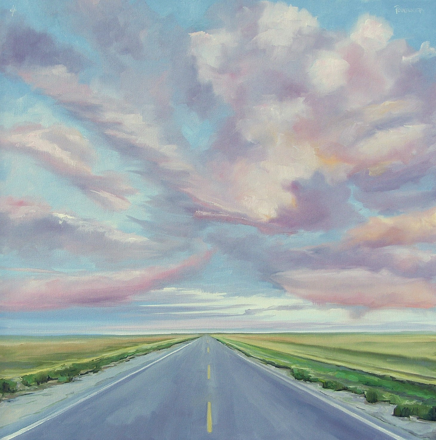 PAINTINGS IN OIL Follow Original Oil Painting Rural Landscape