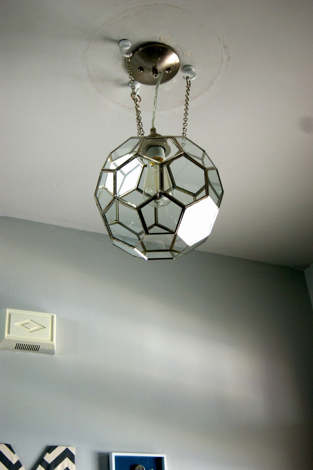 Geometric Light Fixture Debacle - Ellis & Page