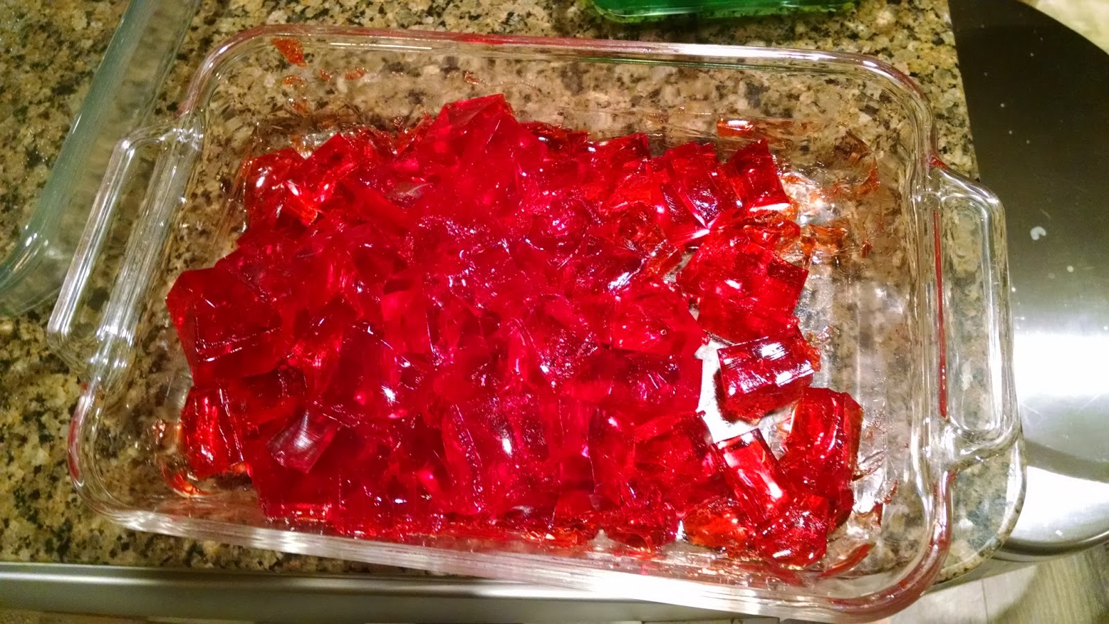 Must Run in the Family Stained Glass Christmas Gelatin