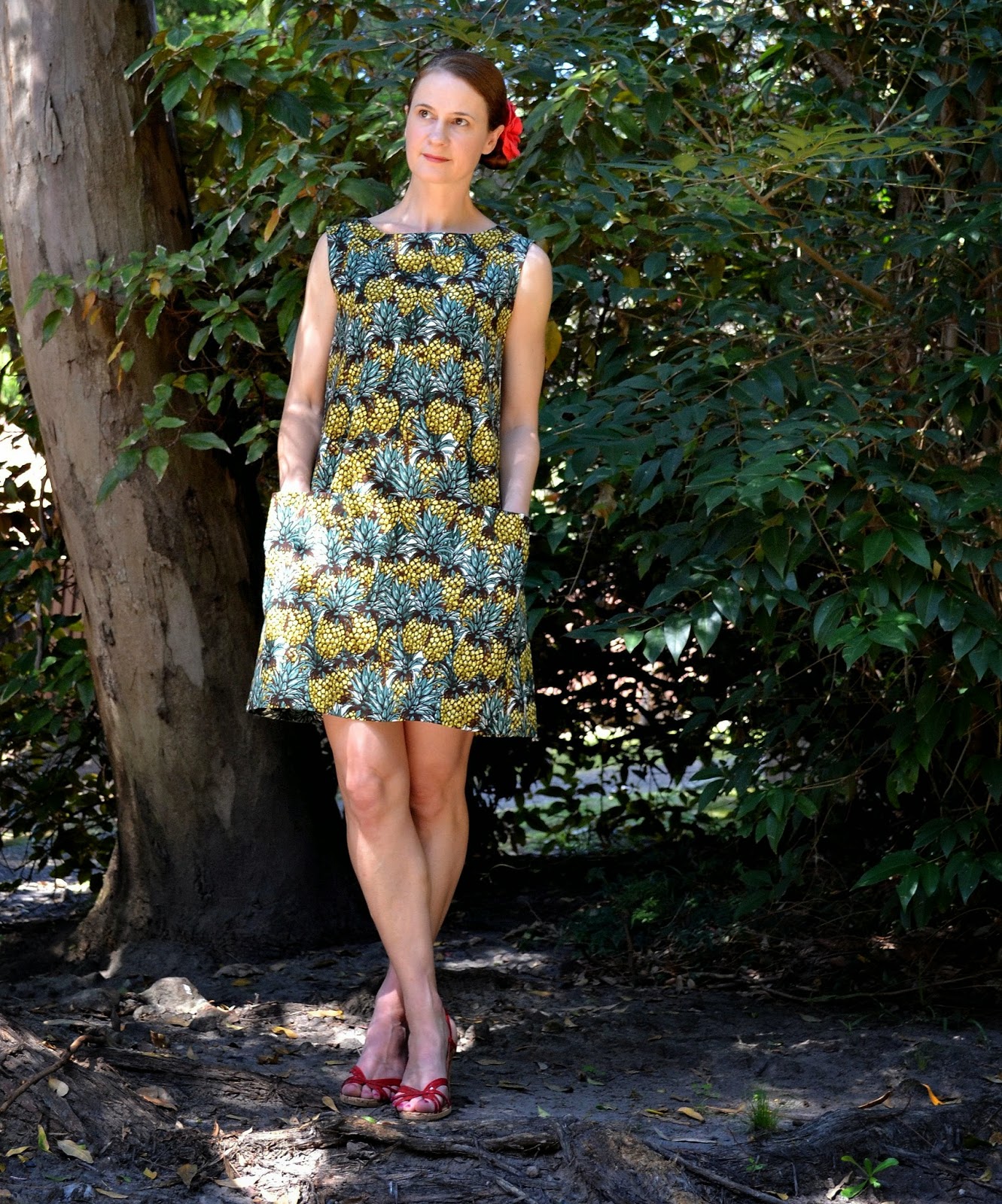 Sew Unravelled SEWN THE PINEAPPLE DRESS OF HAPPINESS
