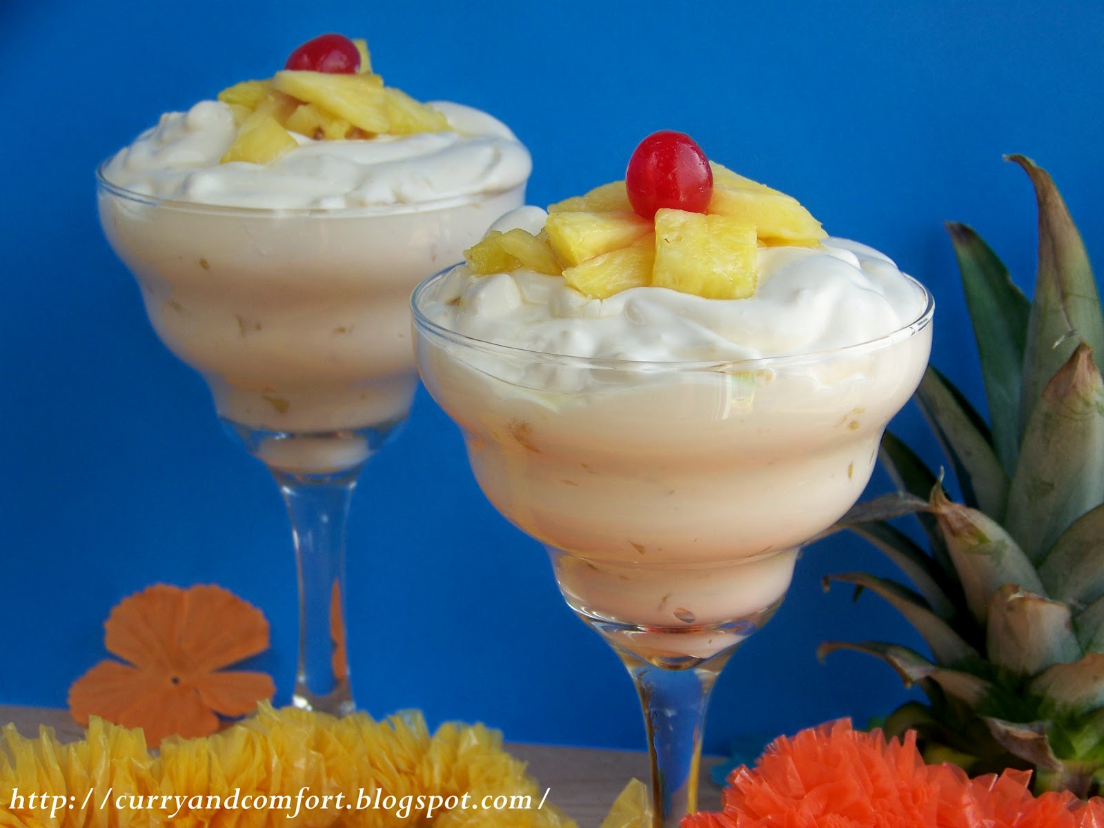 Kitchen Simmer April Fool's Day Pineapple Fool