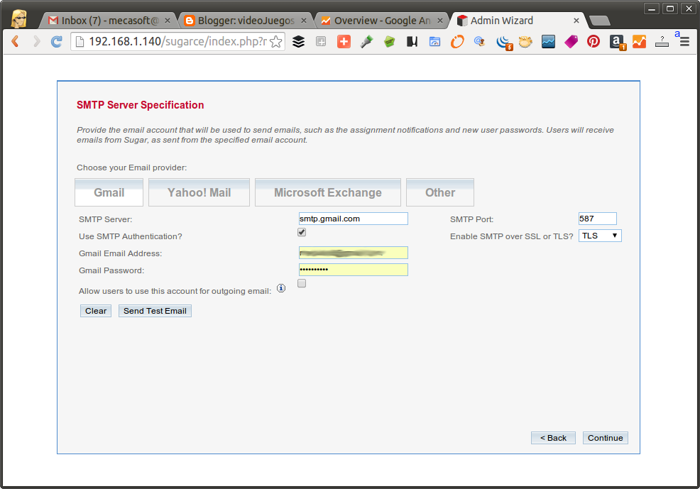 DriveMeca instalando SugarCRM Community en Linux Centos 7