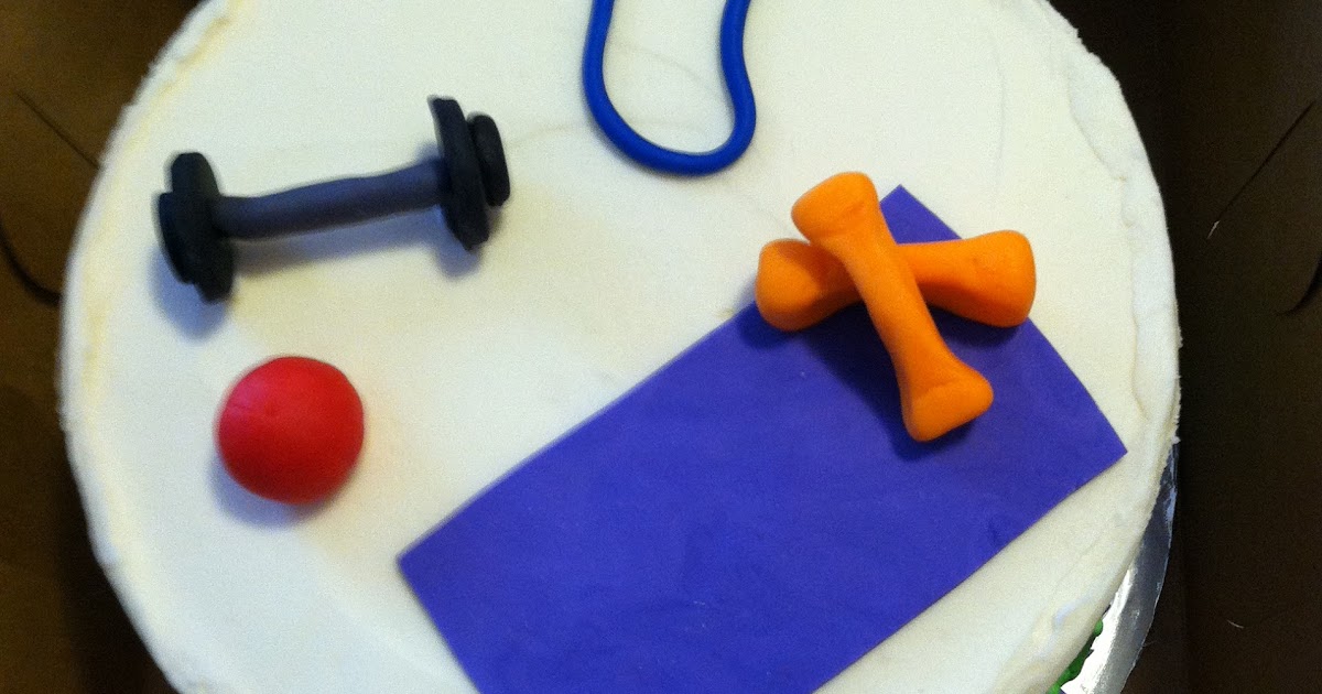 Fun with Cake Bakery: Exercise birthday cake