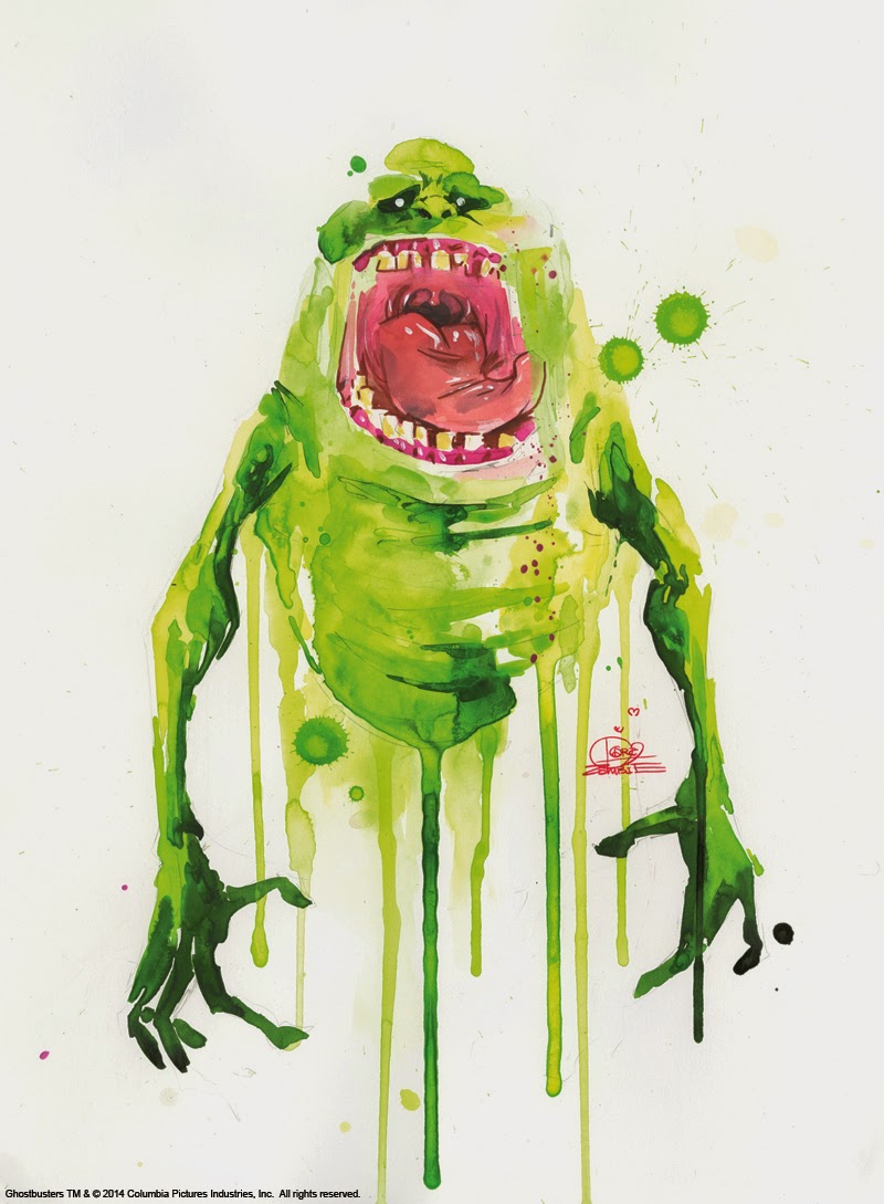Inside The Rock Poster Frame Blog Lora Zombie Slimer Ghostbusters Inside The Rock Poster Frame Blog Lora Zombie Slimer Ghostbusters Print Release