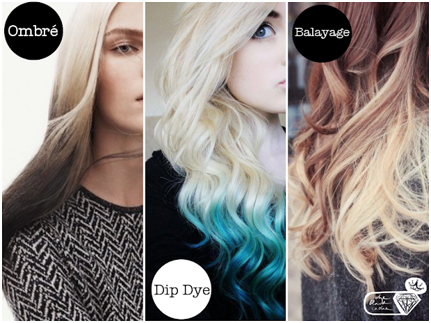 guide ombr dip dye and balayage