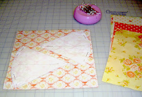 almofada em patchwork com PAP (DIY)