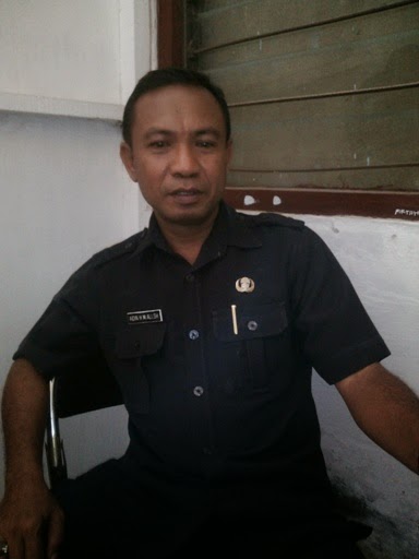 Sekretaris KPU Kabupaten Bima, Aidin H.M.Ali, SH
