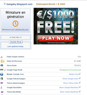 Cara Mengetahui Harga Website atau Blog Cara Mengetahui Harga Website atau Blog