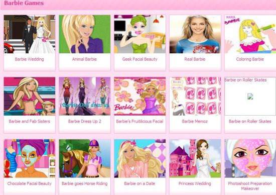 the barbie games to play