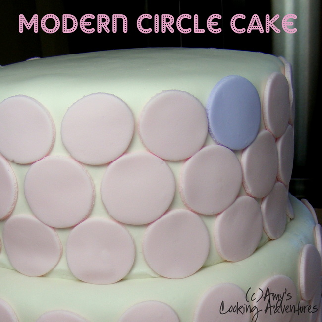 Modern Circle Cake