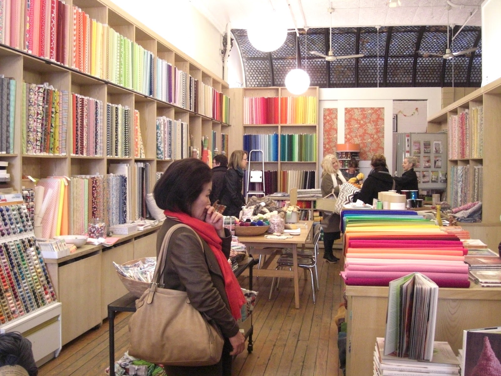 Selvage Blog Visit to Purl Soho in NYC