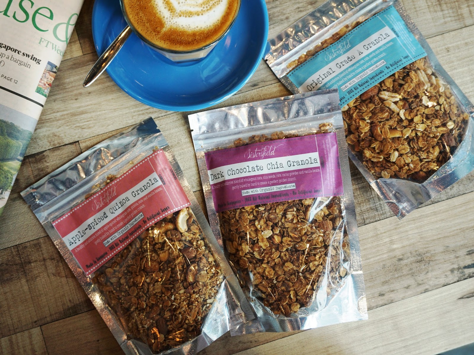 PinkyPiggu Sistersfield Organic Granola! Healthy Deliciousness & Ways