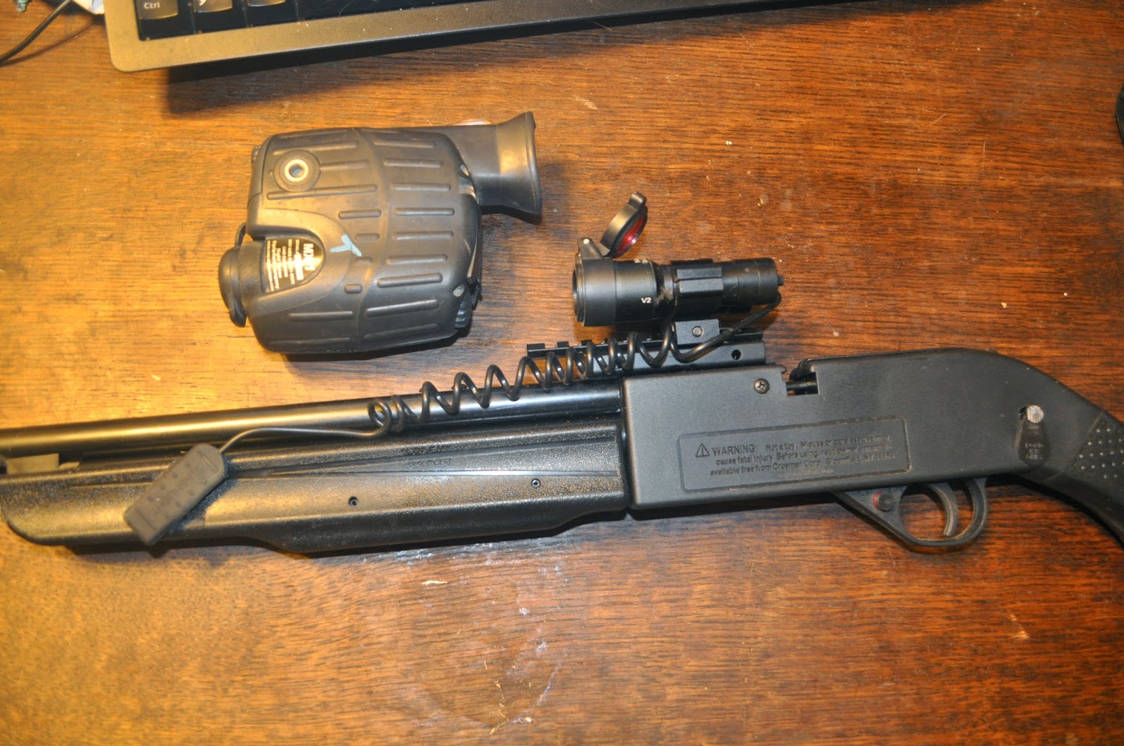 meat Gun for killing rats. Lots of rats.