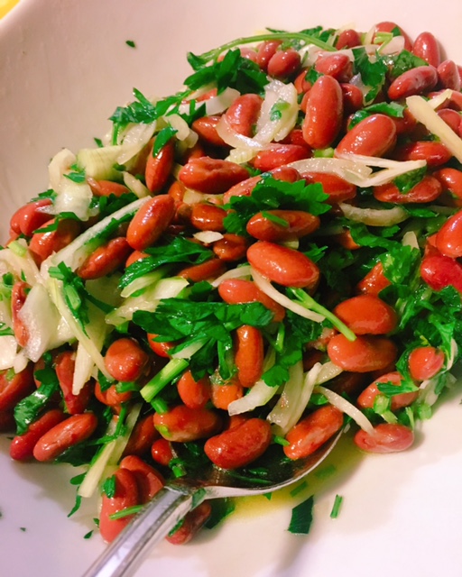 Greek Kidney Bean Salad