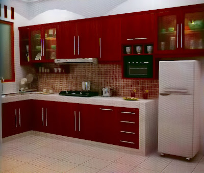 Contoh Model Dapur on Berikut Contoh Gambar Kitchen Set Mewah Dengan Harga Rp 12 000 000