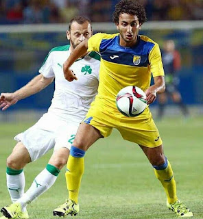 بالصور : اول ظهور لعمرو ورده لاعب النادى الاهلى فى فريقه الجديد بالدورى اليونانى "اول مشاركه"