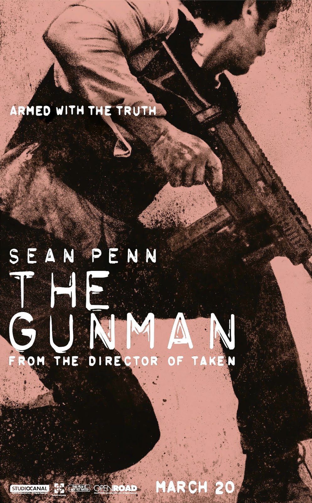 cult film freak SEAN PENN STARRING IN THE GUNMAN