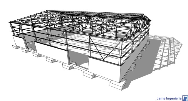 Jarne Ingeniería: Proyecto de nave industrial en Almudévar (Huesca).