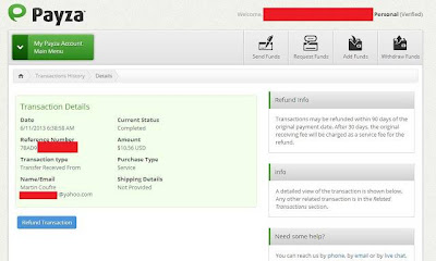 Mesin buat duit online automatik Payza