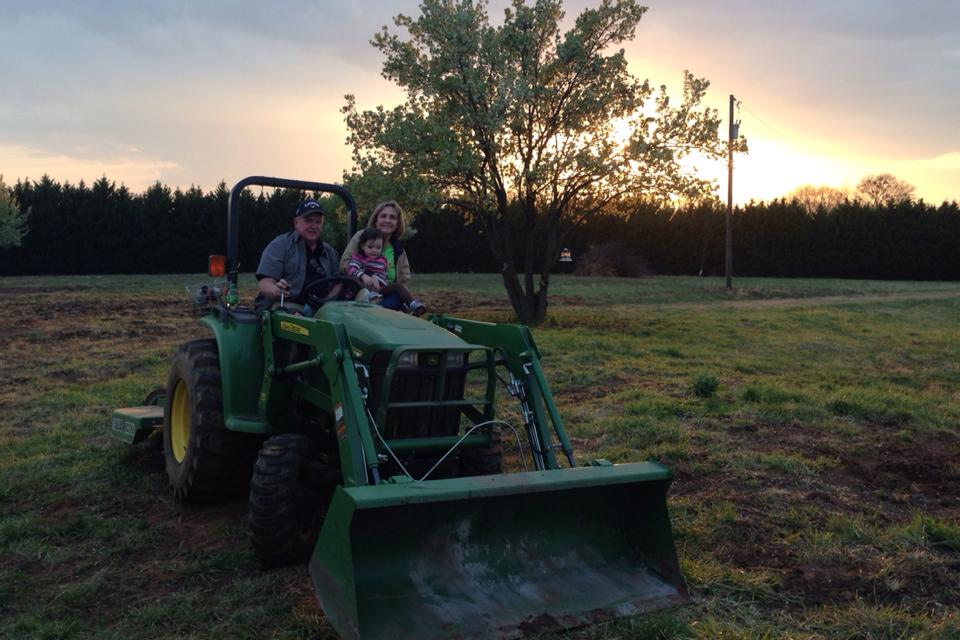 Family Tractor Time
