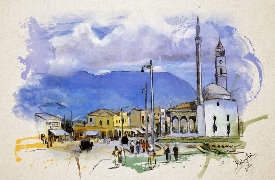 Image result for tirana in paintings