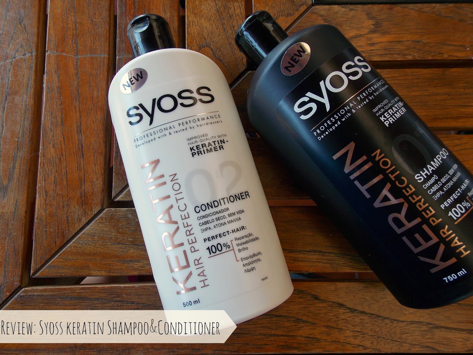 Review Syoss ''Keratin'' Shampoo & Conditioner The girly Bible