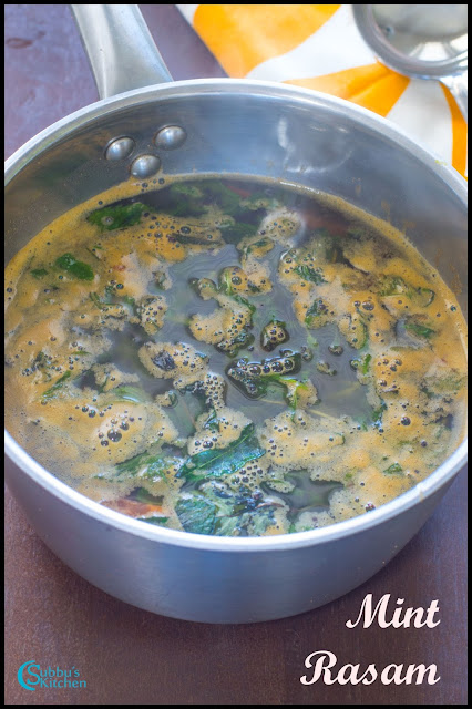 Mint Rasam Recipe Mint Rasam Recipe