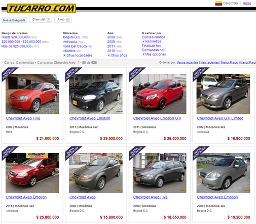 WWW TU CARRO EN LINEA COM www tu carro en linea com: