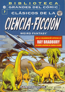 Weird Fantasy - Ray Bradbury - Biblioteca grandes del cómic -Clásicos de la ciencia ficción 