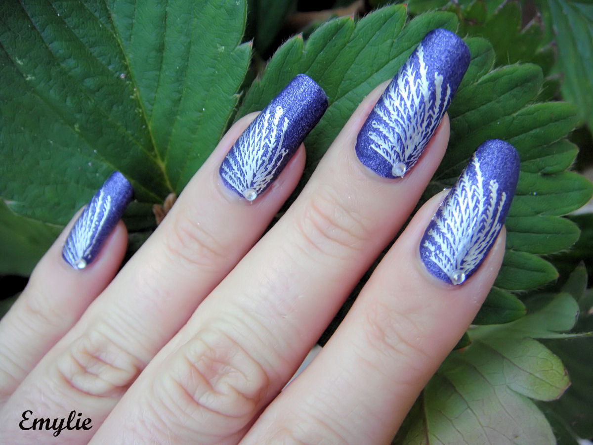 Nail art Nail art designs on natural nail by Emy