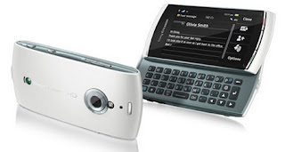 Sony Ericsson Vivaz pro with slide-out QWERTY keyboard