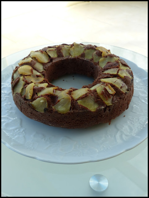 Cake au chocolat et pommes de Cyril Lignac