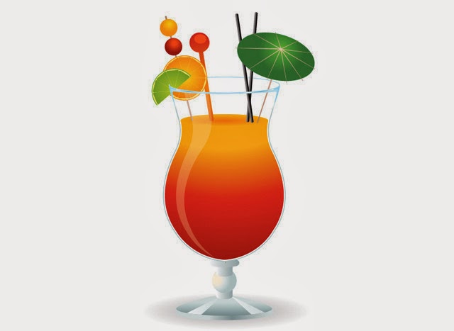 A Cocktail Glass in Adobe Illustrator A Cocktail Glass in Adobe Illustrator