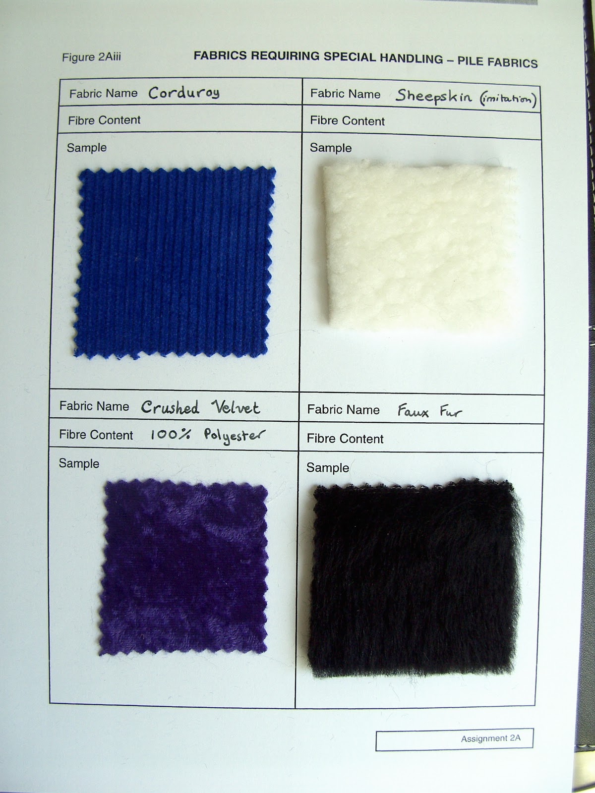 Seam Samples