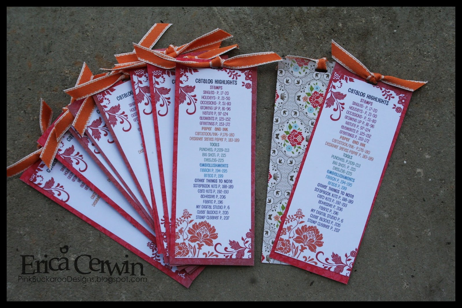 Pink Buckaroo Designs My Digital Studio Bookmarks