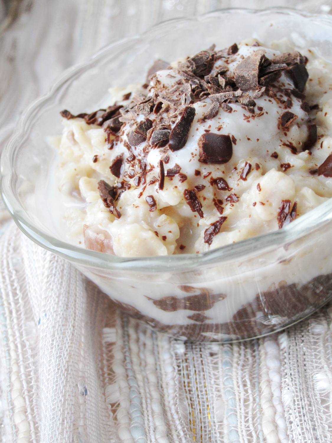 The Oatmeal Artist French Silk Pie Oatmeal