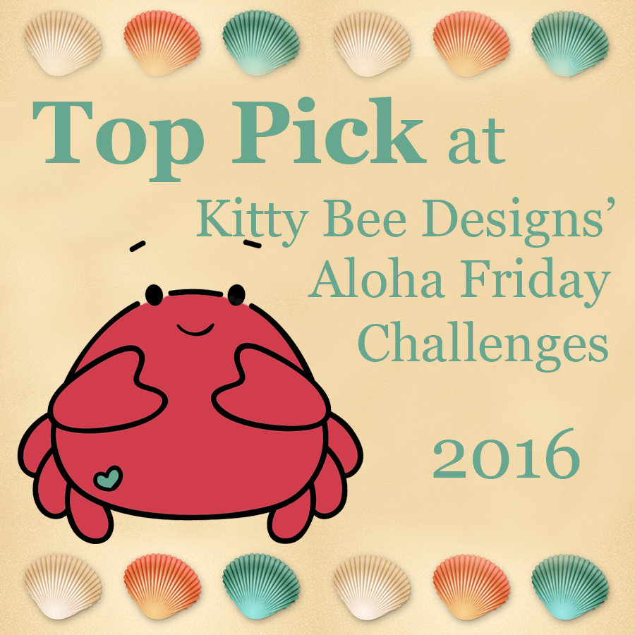 Kitty Bee Designs Aloha Friday challenges