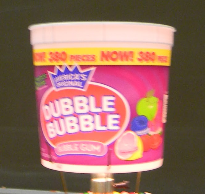 Rowe Junior High ART BLOG Bubble Gum Lamp