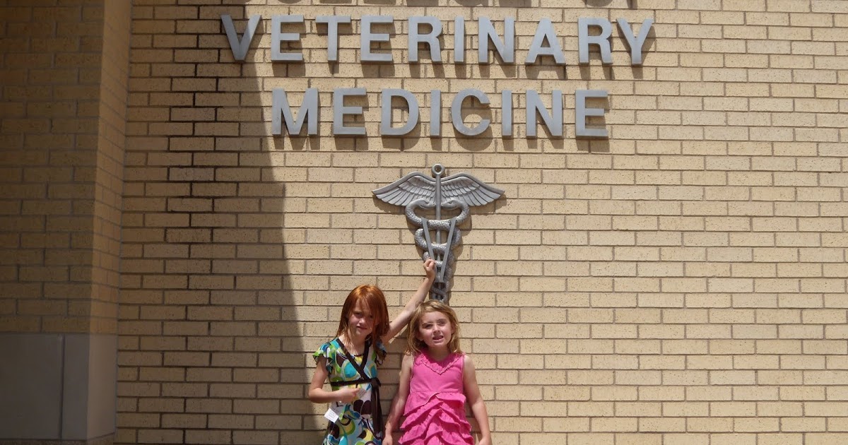 The Clarks in Austin Texas A&M Vet School Open House
