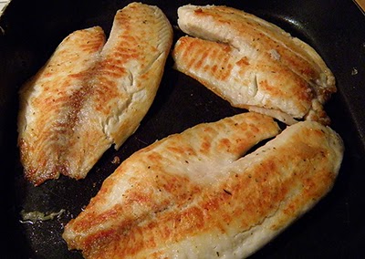 Seasonal Eating: Pan Grilled Tilapia or Salmon with Pineapple Salsa