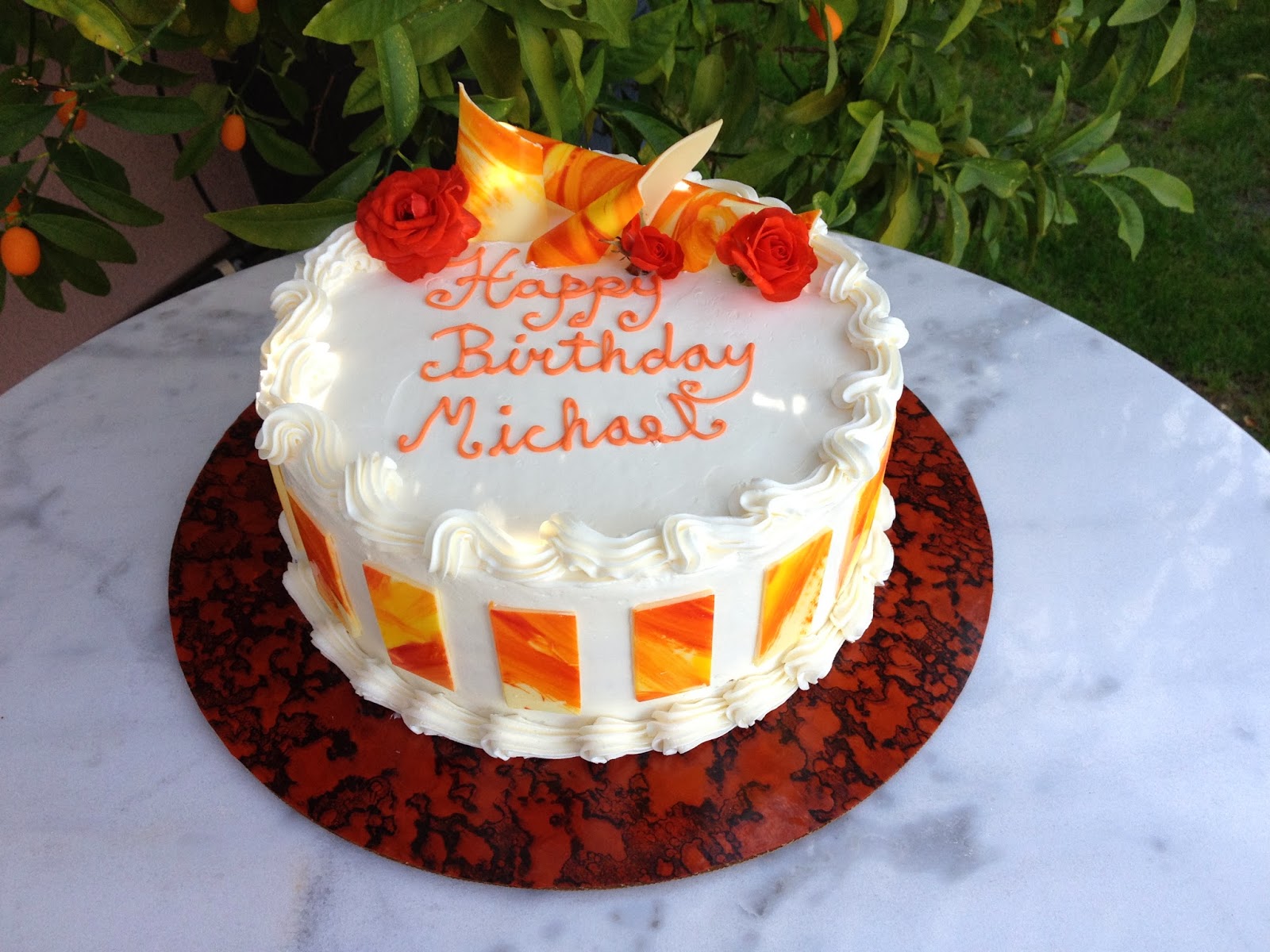 Sugar Chef Michael S Birthday Cake