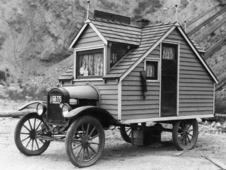 tiny house on wheels ca 1926