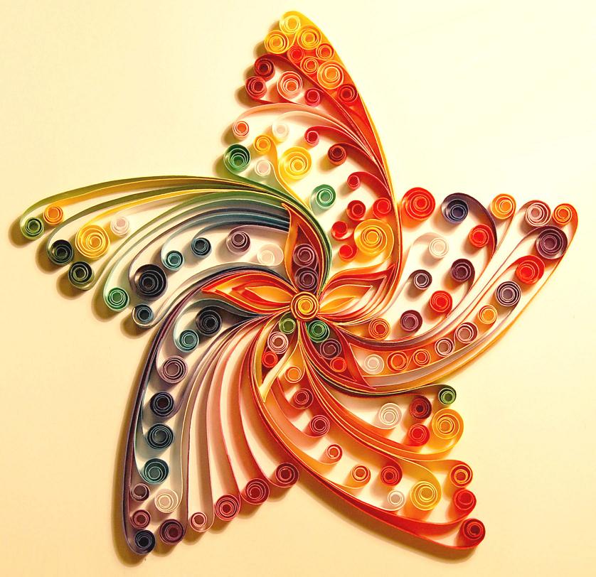 Art`Star Quilling Mais uma arte com papel!!