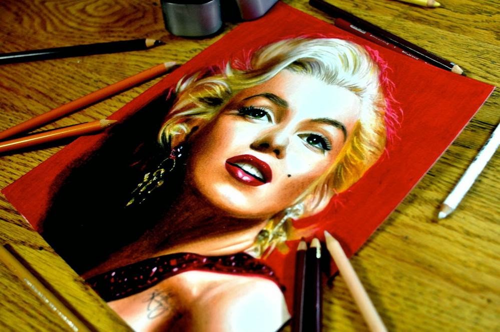 Mail2Day Incredible Colored Pencils Portraits by Heather Rooney (26